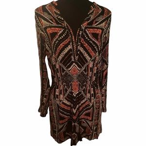 ASOS abstract print dress